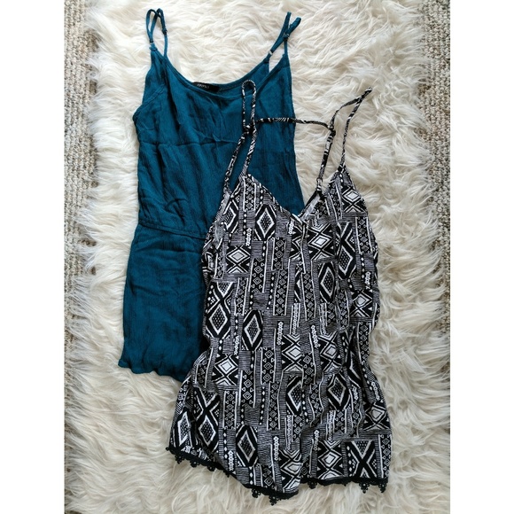 Forever 21 Pants - ❗ Last Chance ❗2 Rompers Forever 21 / One Clothing